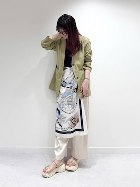 「NICAL（ニカル）のアイテム」を使った、NICAL_Officialさん（レディース・163cm）の春コーディネート