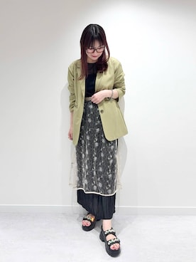 「NICAL（ニカル）のアイテム」を使った、NICAL_Officialさん（レディース・163cm）の夏コーディネート