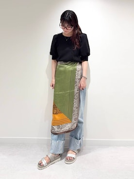 「HIMIKO（ヒミコ）のアイテム」を使った、NICAL_Officialさん（レディース・163cm）の夏コーディネート