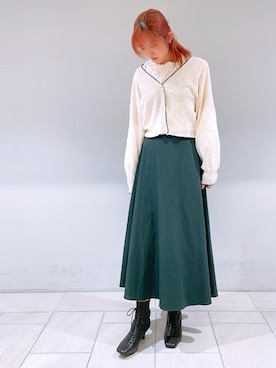 「Te chichi（テチチ）のアイテム」を使った、nicalさん（レディース・160cm）の秋コーディネート
