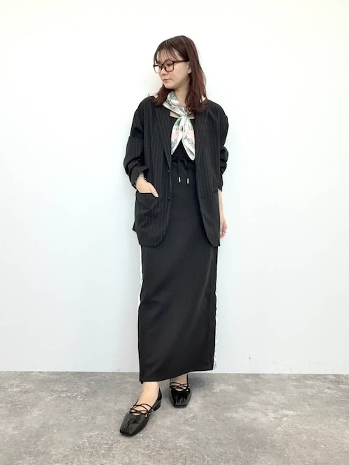 HIMIKO パンプス 「HIMIKO」クロスゴムフラットパンプス/661106