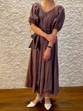 「CENE（セネ）のアイテム」を使った、nicalさん（レディース・160cm）の秋コーディネート