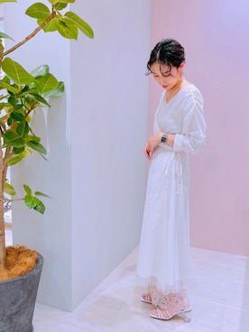 「H&M（エイチ・アンド・エム）のアイテム（パンツ）」を使った、nicalさん（レディース・160cm）の春コーディネート