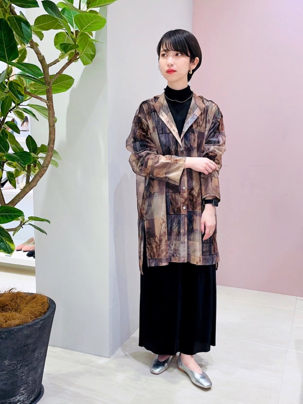CREOLME（クレオルム）の「(CREOLME)フォトプリントオーバーシャツ 