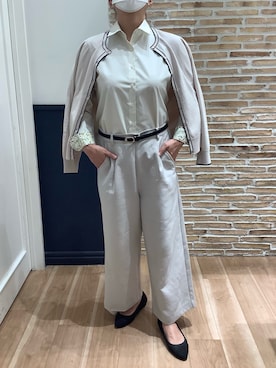 BRICK HOUSE シャツ工房 橋本アリオ店さん(レディース・158cm)の冬コーディネート