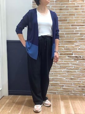 「ブリックハウス」｜BRICK HOUSE シャツ工房 橋本アリオ店さん（レディース・163cm）の夏コーディネート
