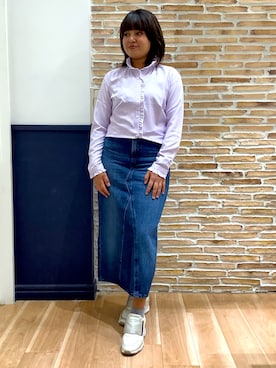 BRICK HOUSE シャツ工房 橋本アリオ店さん(レディース・153cm)の夏コーディネート