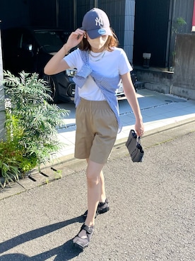 「STATE OP ESCAPE（ステイトオブエスケープ）のアイテム」を使った、goppiiiyさん（レディース・164cm）の夏コーディネート