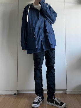 「CIAOPANIC（チャオパニック）のアイテム（その他アウター）」を使った、yutomachiさん（メンズ・183cm）の春コーディネート