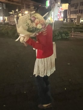 「FREAK'S STORE（フリークスストア）のアイテム（スカート）」を使った、kkochさん（レディース・158cm）の秋コーディネート