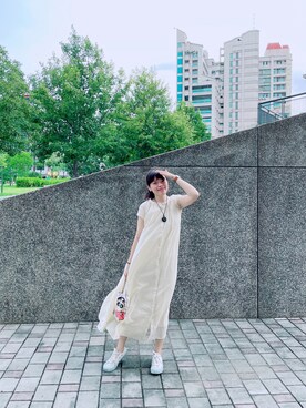 「EXCELSIOR（エクセルシオール）のアイテム」を使った、plagemoさん（レディース・156cm）の夏コーディネート