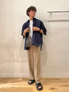 𝗦𝗵𝘂𝗡さん（メンズ・170cm）の夏コーディネート