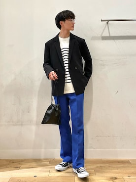 𝗦𝗵𝘂𝗡さん（メンズ・170cm）の春コーディネート