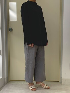 「ホワイト×コーデ」｜HIMIKO　北千住マルイ店さん（レディース・155cm）の春コーディネート