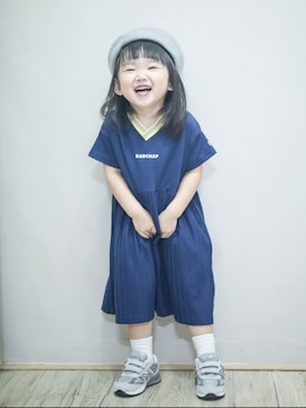 「RADCHAP（ラッドチャップ）のアイテム（ワンピース/ドレス）」を使った、poisonweiさん（キッズ・90cm）の夏コーディネート
