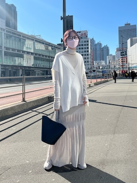 ONISHI_165cmさん（レディース・165cm）の冬コーディネート