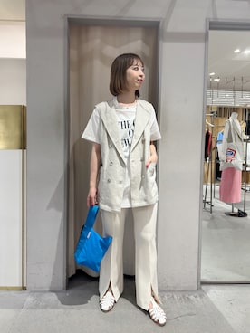 ONISHI_165cmさん（レディース・165cm）の夏コーディネート