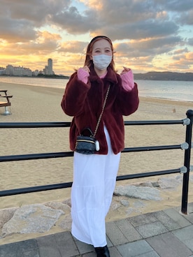 ONISHI_165cmさん（レディース・165cm）の冬コーディネート