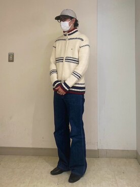 mutaさん（メンズ・182cm）の冬コーディネート