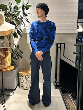 「arth（アース）のアイテム」を使った、mutaさん（メンズ・182cm）の秋コーディネート