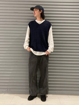 mutaさん（メンズ・182cm）の秋コーディネート