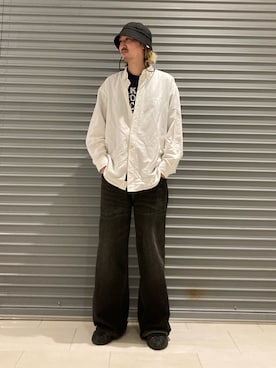 「WILLY CHAVARRIA（ウィリーチャバリア）のアイテム」を使った、mutaさん（メンズ・182cm）の冬コーディネート