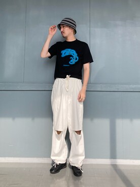 mutaさん（メンズ・182cm）の夏コーディネート