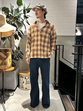 「arth（アース）のアイテム」を使った、mutaさん（メンズ・182cm）の秋コーディネート