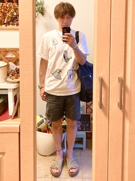 tomolexさん（メンズ・172cm）の夏コーディネート