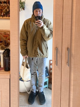 「新年一発目」｜「アイテム（アクセサリー）」を使った、tomolexさん（メンズ・172cm）の冬コーディネート