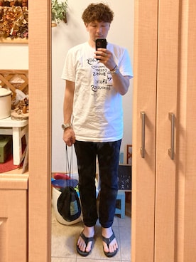 「Gregory」｜「アイテム（腕時計）」を使った、tomolexさん（メンズ・172cm）の夏コーディネート