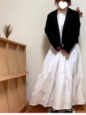 「152cm」｜「アイテム（シャツワンピース）」を使った、sena🧸さん（レディース・152cm）の冬コーディネート