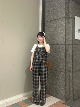「アイテム（キャミソール）」を使った、sora さん（レディース・155cm・10代）の夏コーディネート