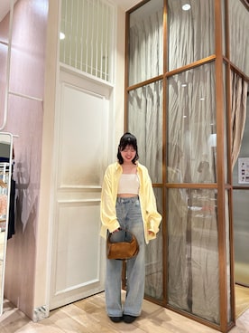 「アイテム（ネックレス）」を使った、sora さん（レディース・155cm・10代）の夏コーディネート