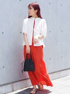 k a m e 𓅮さん（レディース・158cm）の春コーディネート