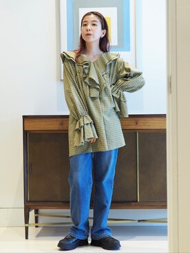 k a m e 𓅮さん（レディース・158cm）の夏コーディネート