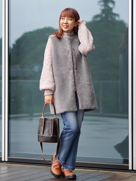 k a m e 𓅮さん(レディース・158cm)の秋コーディネート