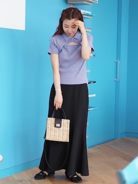 k a m e 𓅮さん（レディース・158cm）の夏コーディネート