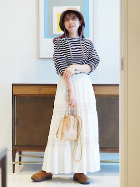 k a m e 𓅮さん（レディース・158cm）の春コーディネート