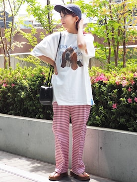 k a m e 𓅮さん（レディース・158cm）の春コーディネート