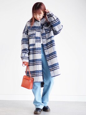 「BeAMS DOT（ビームスドット）のアイテム（ジャケット/アウター）」を使った、k a m e 𓅮さん（レディース・158cm）の秋コーディネート