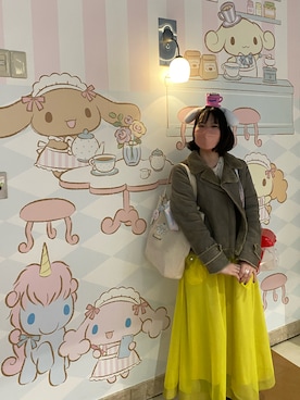 「laboratory work（ラボラトリーワーク）のアイテム」を使った、yurika000さん（レディース・158cm）の冬コーディネート
