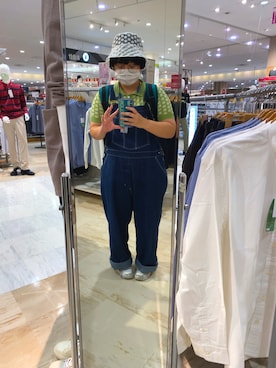 「WC（ダブル シー）のアイテム（Tシャツ/カットソー）」を使った、ありささん（レディース・153cm）の夏コーディネート