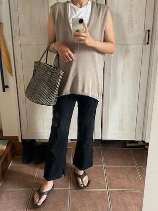 Plage  新品★Italian Yarn ベスト★ plage（プラージュ）の「Italian Yarn ベスト◇（ベスト）」 - WEAR