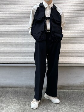 「stein（シュタイン）のアイテム（その他アウター）」を使った、kitemiluさん（メンズ・167cm）の秋コーディネート