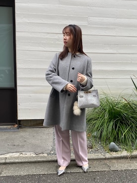 「アイテム（カチューシャ）」を使った、nol hikariさん（レディース・156cm）の冬コーディネート