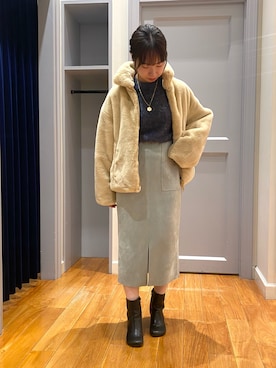 「NOLLEY’S Sophi（ノーリーズソフィ）のアイテム（ブルゾン）」を使った、nol hikariさん（レディース・156cm）の秋コーディネート