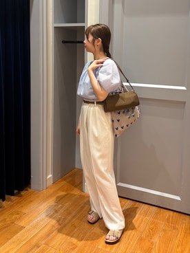 「grace grace （グラスグラス）のアイテム」を使った、nol hikariさん（レディース・156cm）の夏コーディネート