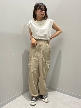 kinacoさん（レディース・158cm）の夏コーディネート