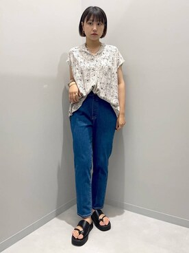 kinacoさん（レディース・158cm）の夏コーディネート